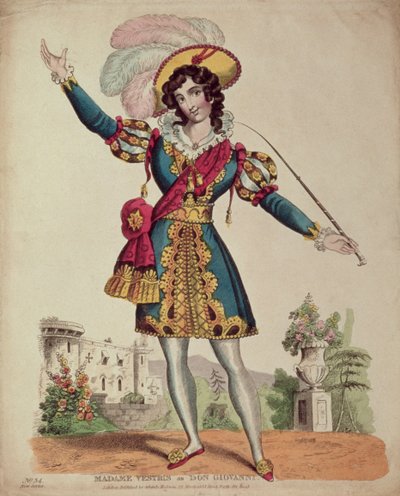 Madame Vestris in the role of Don Giovanni from Mozart